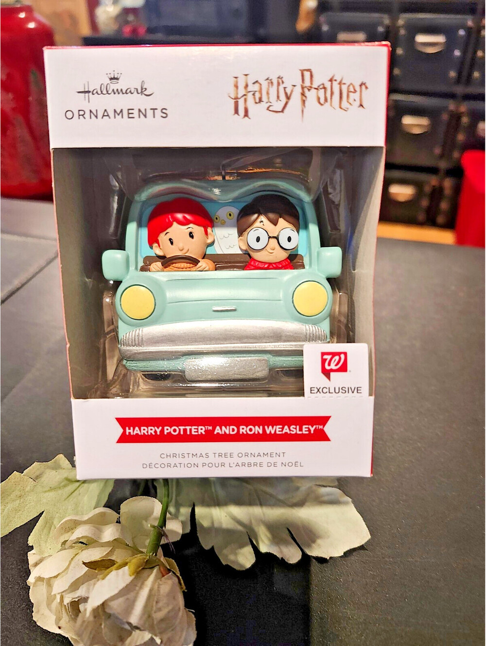 2025 Hallmark Ornaments Harry Potter and Ron Weasley In Car Walgreens Exclusive